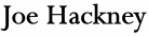 Joe Hackney